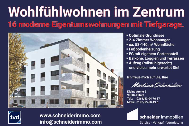 Schneider Immobilien Meyfartstrasse Neuerbe Br 99084 Erfurt